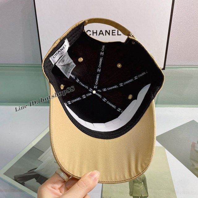 CHANEL專門店經典款女士鴨舌帽 香奈兒早秋新款原單棒球帽 mmyj3162